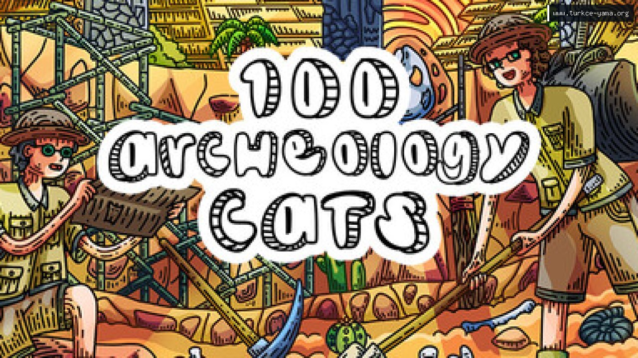 100 Archeology Cats Türkçe Yama kapak görseli