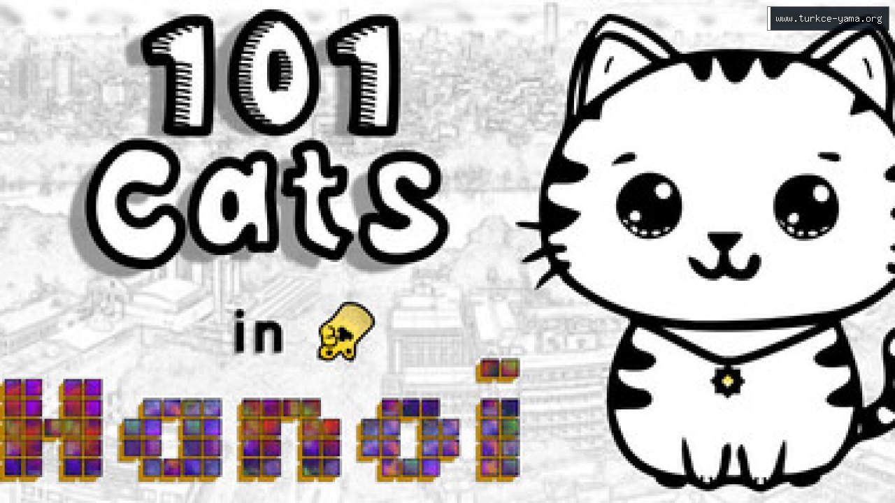 101 Cats in Hanoi Türkçe Yama kapak görseli
