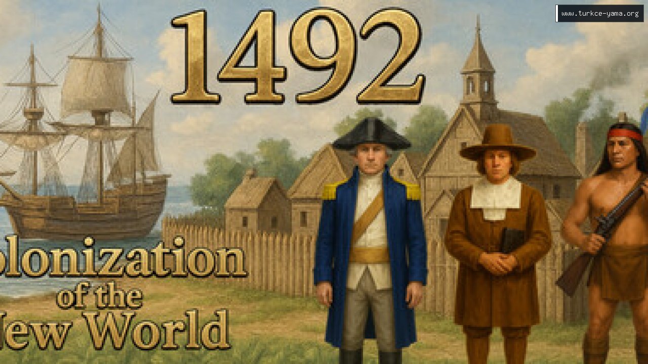 1492 - Colonization of the New World Türkçe Yama kapak görseli