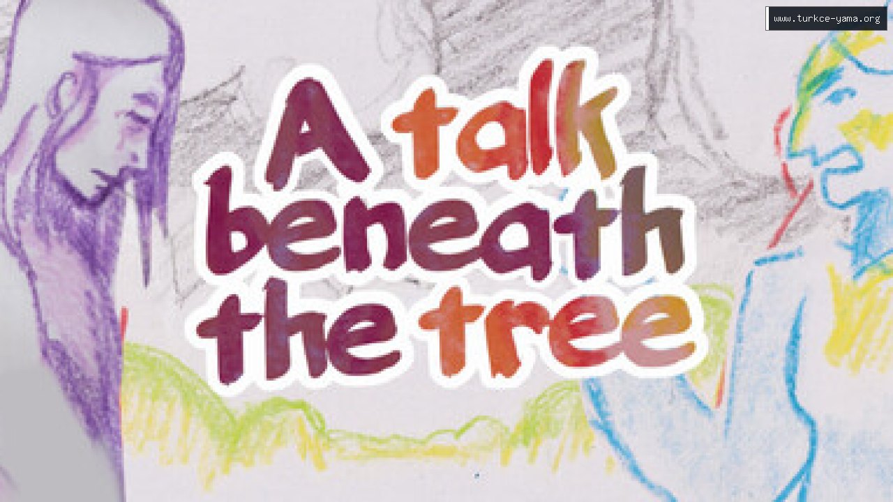 A talk beneath the tree Türkçe Yama kapak görseli