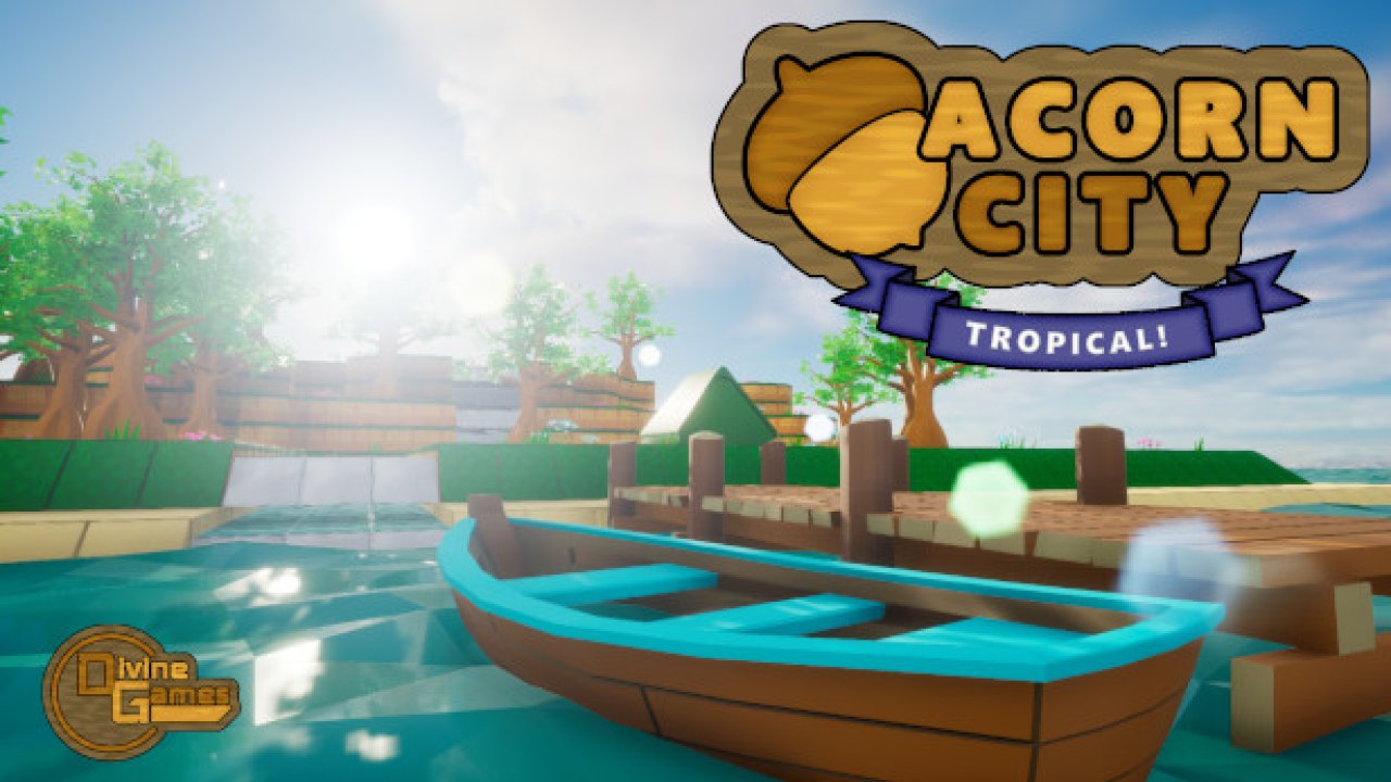 Acorn City: Tropical! Türkçe Yama kapak görseli