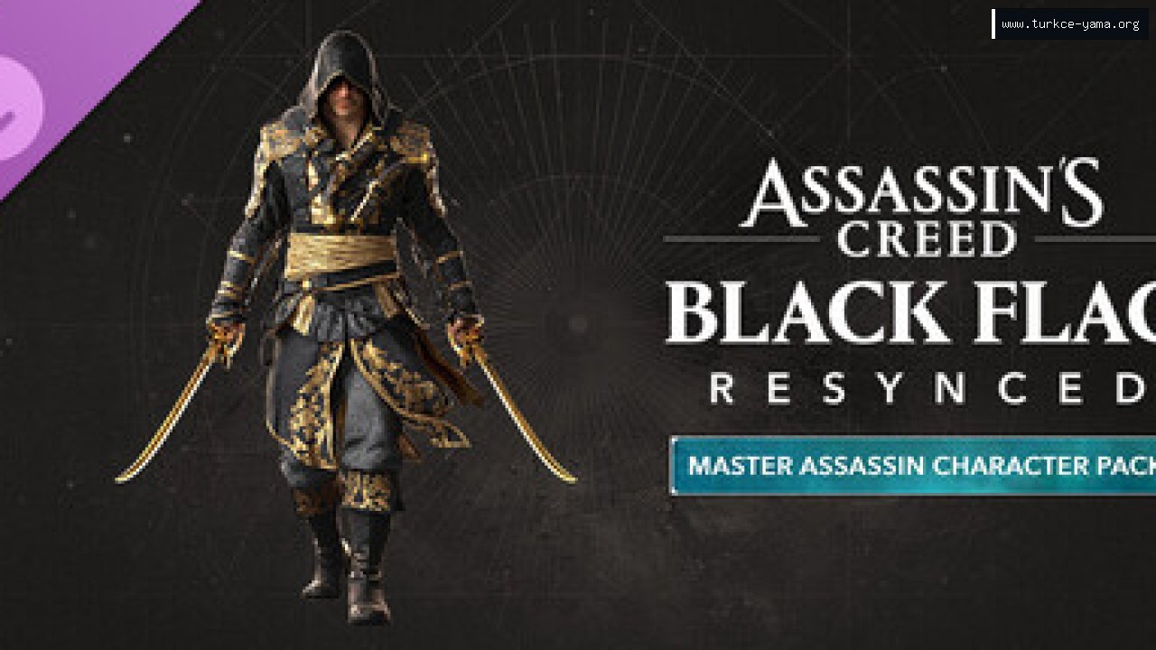 Assassin's Creed Black Flag Resynced - Master Assassin Character Pack Türkçe Yama kapak görseli