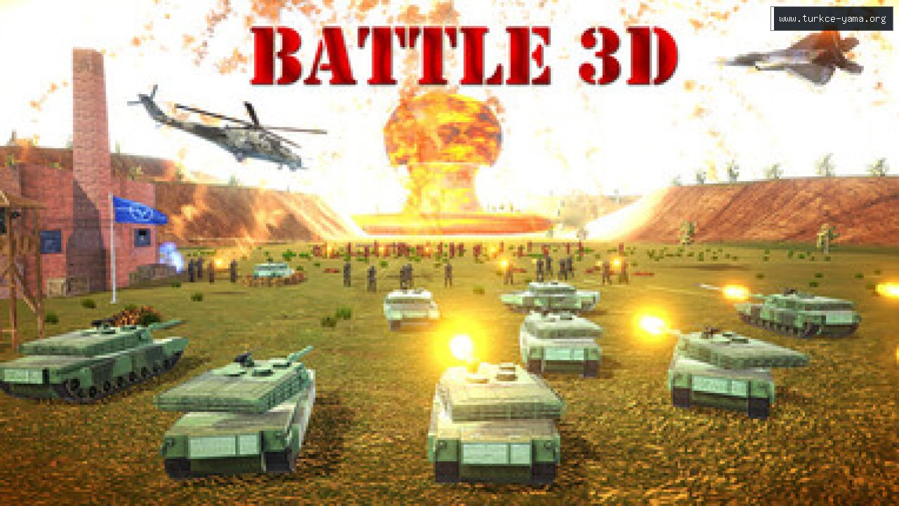 Battle 3D - Strategy game Türkçe Yama kapak görseli