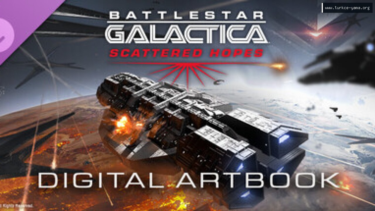 Battlestar Galactica: Scattered Hopes - Digital Artbook Türkçe Yama kapak görseli