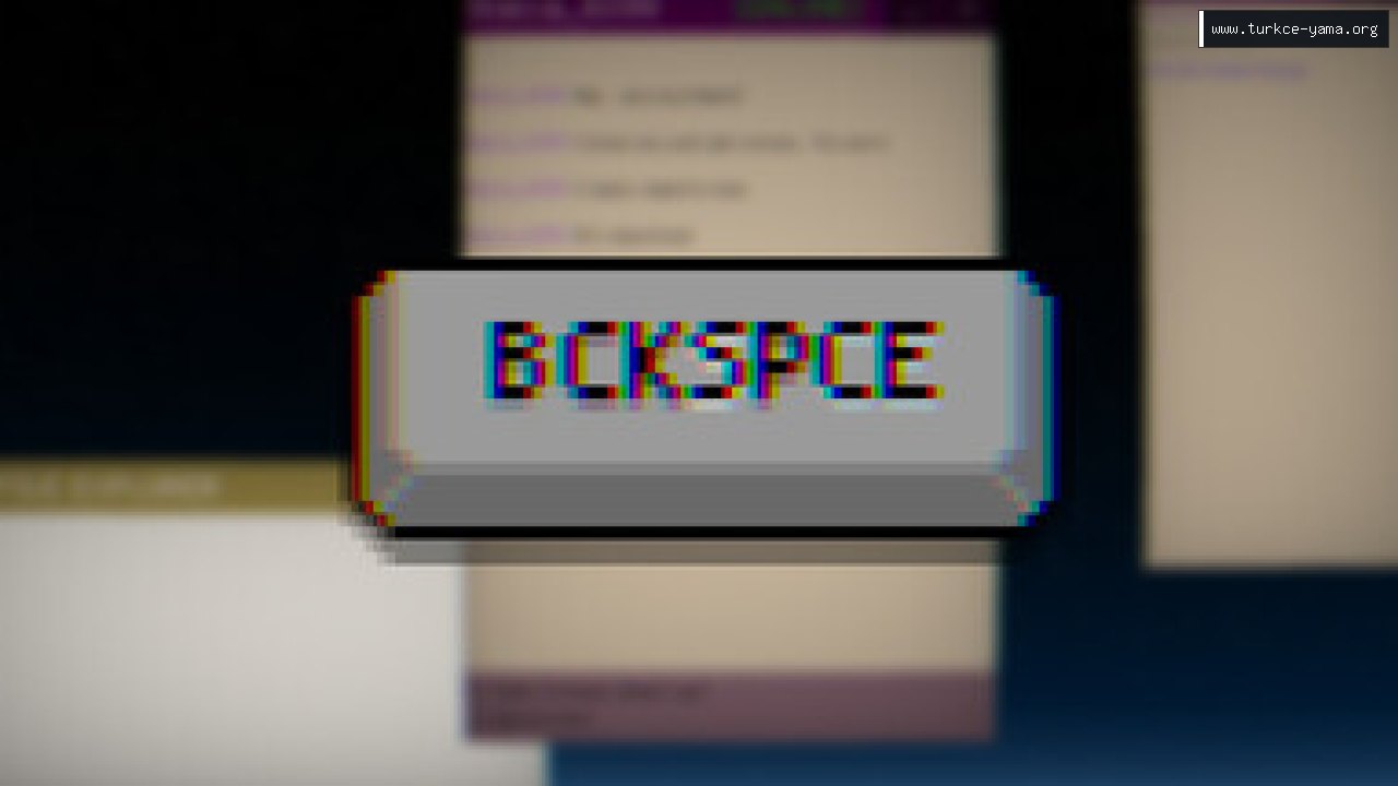 BCKSPCE Türkçe Yama kapak görseli