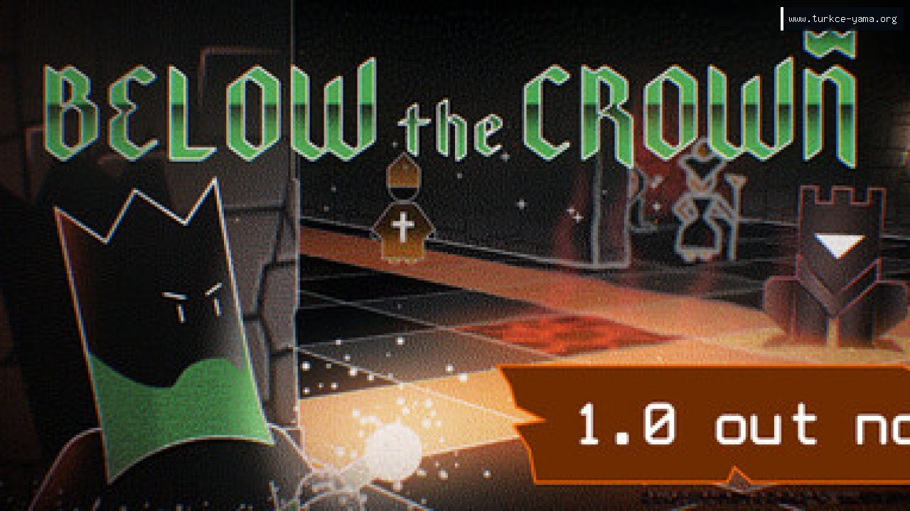 Below the Crown Türkçe Yama kapak görseli