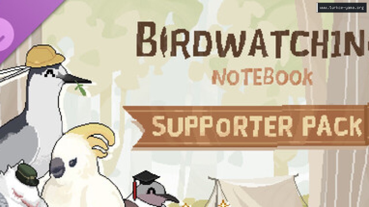 Birdwatching Notebook - Support Pack Türkçe Yama kapak görseli