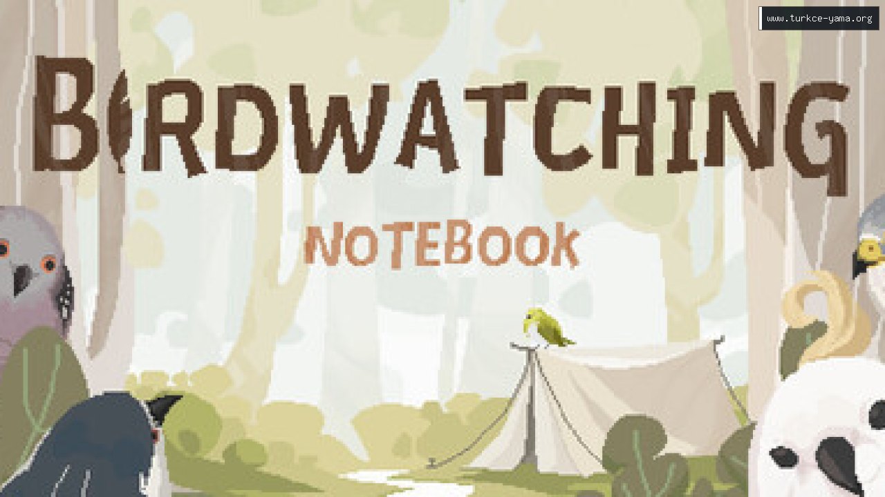 Birdwatching Notebook Türkçe Yama kapak görseli