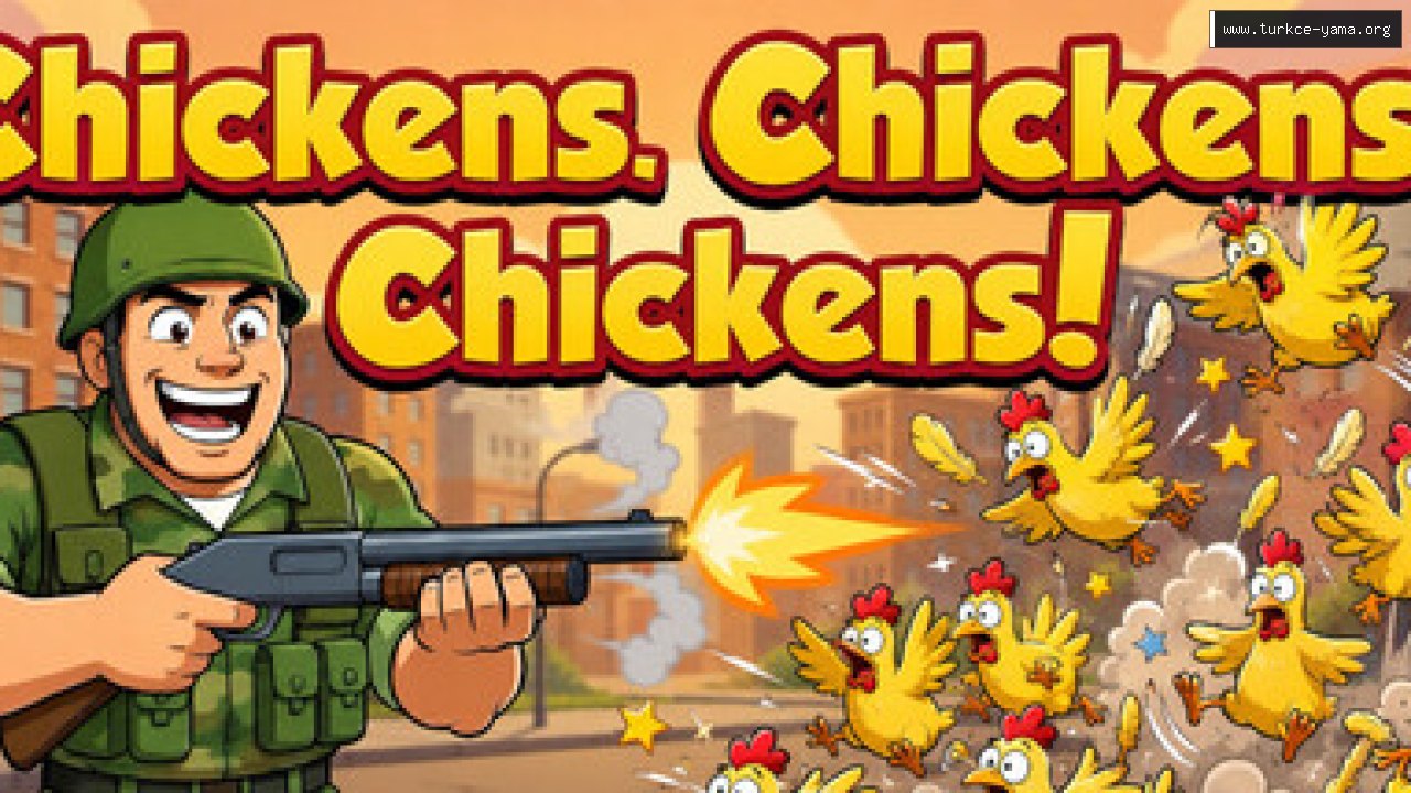 Chickens. Chickens? Chickens! Türkçe Yama kapak görseli