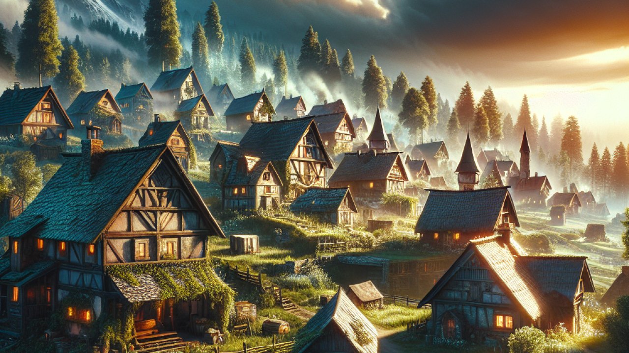 Cottage Village Türkçe Yama kapak görseli