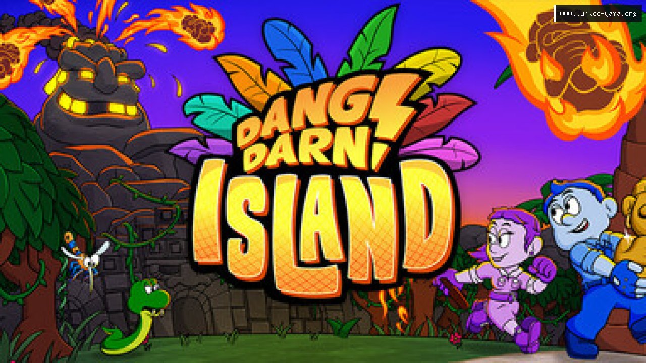 Dang Darn Island Türkçe Yama kapak görseli