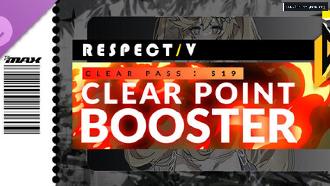 DJMAX RESPECT V - CLEAR PASS : S19 CLEAR POINT BOOSTER Türkçe Yama kapak görseli