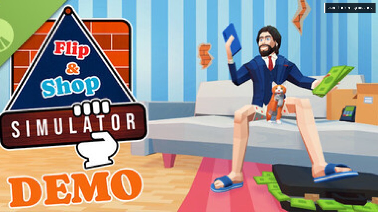 Flip & Shop Simulator Demo Türkçe Yama kapak görseli
