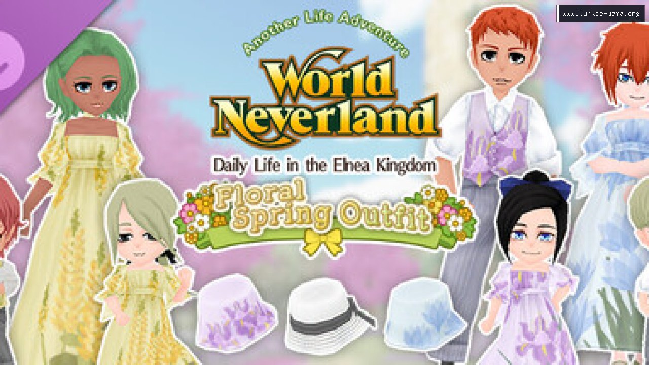 Floral Spring Outfit - WorldNeverland - Daily Life in the Elnea Kingdom - Another Life Adventure Türkçe Yama kapak görseli