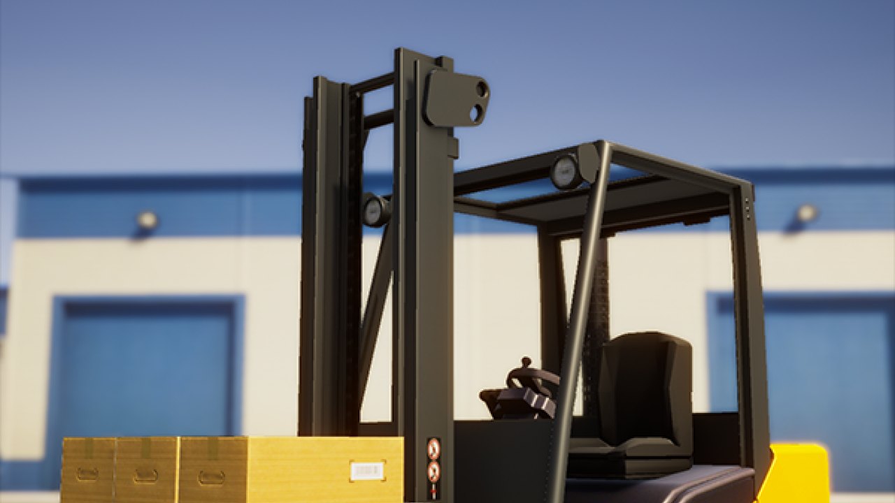 Forklift Simulator 2023 Türkçe Yama kapak görseli