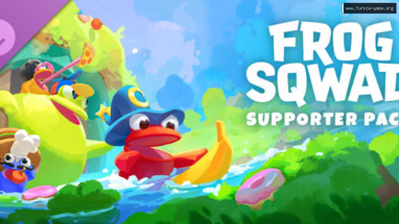 Frog Sqwad 🐸 Supporter Pack Türkçe Yama kapak görseli