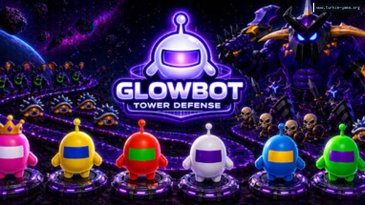 Glowbot Tower Defense Türkçe Yama kapak görseli