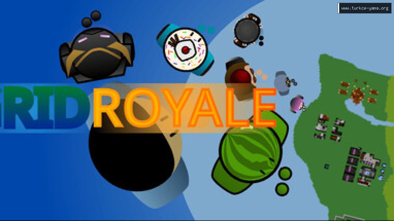 GRIDROYALE Battle Royale Türkçe Yama kapak görseli