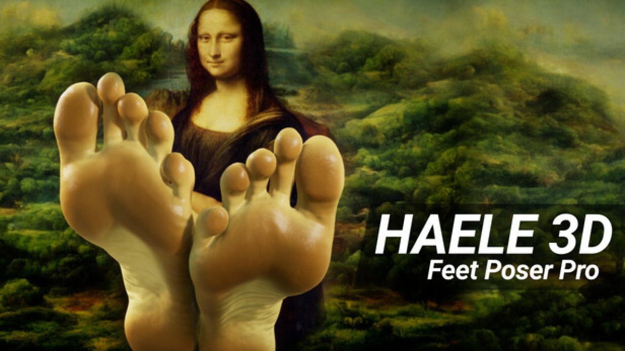HAELE 3D - Feet Poser Pro Türkçe Yama kapak görseli
