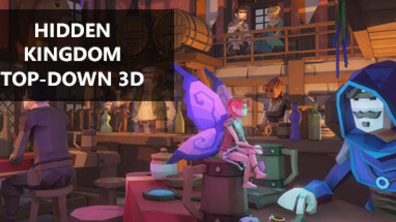 Hidden Kingdom Top-Down 3D Türkçe Yama kapak görseli
