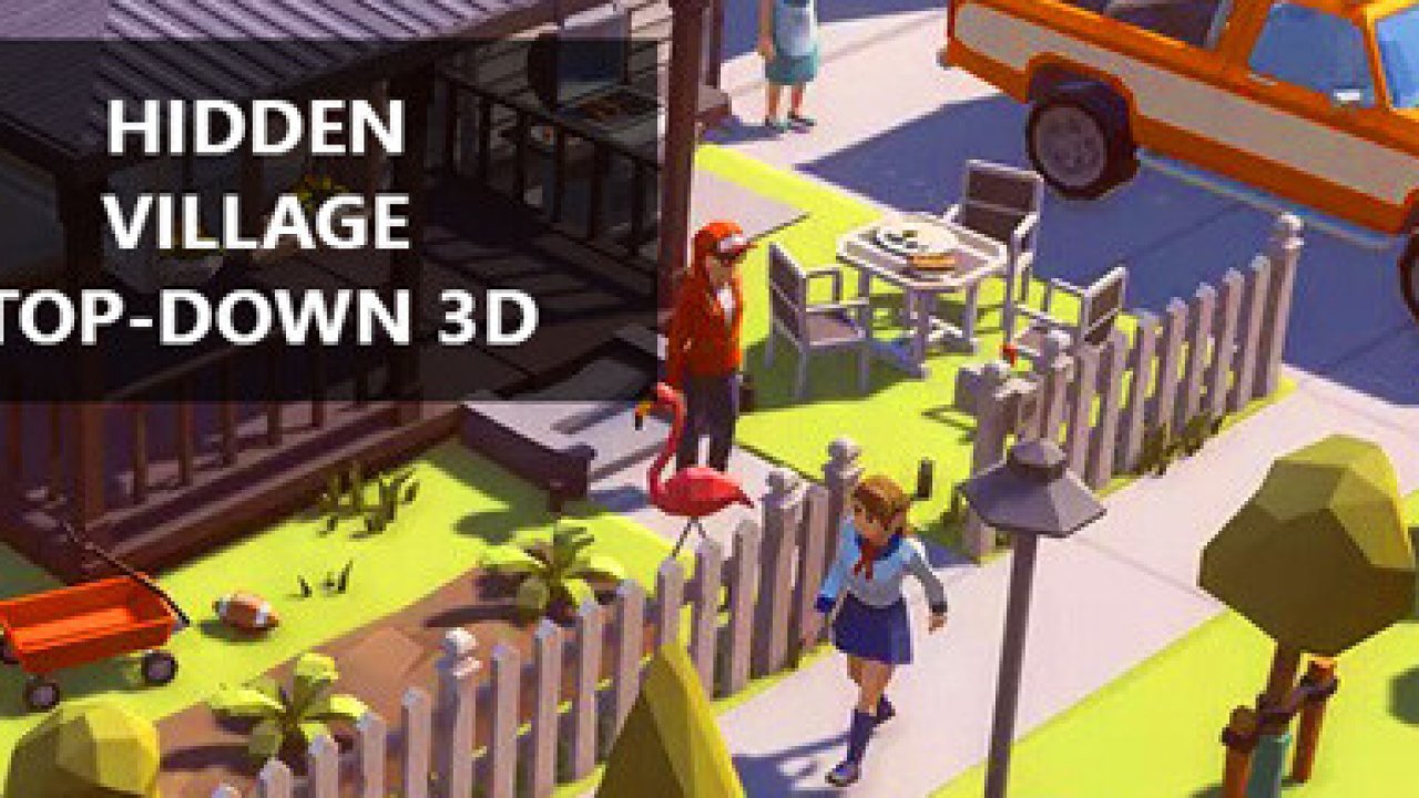 Hidden Village Top-Down 3D Türkçe Yama kapak görseli
