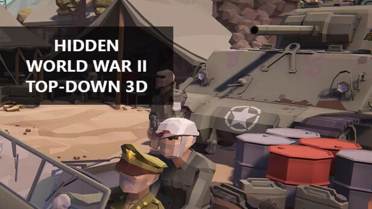 Hidden World War II Top-Down 3D Türkçe Yama kapak görseli