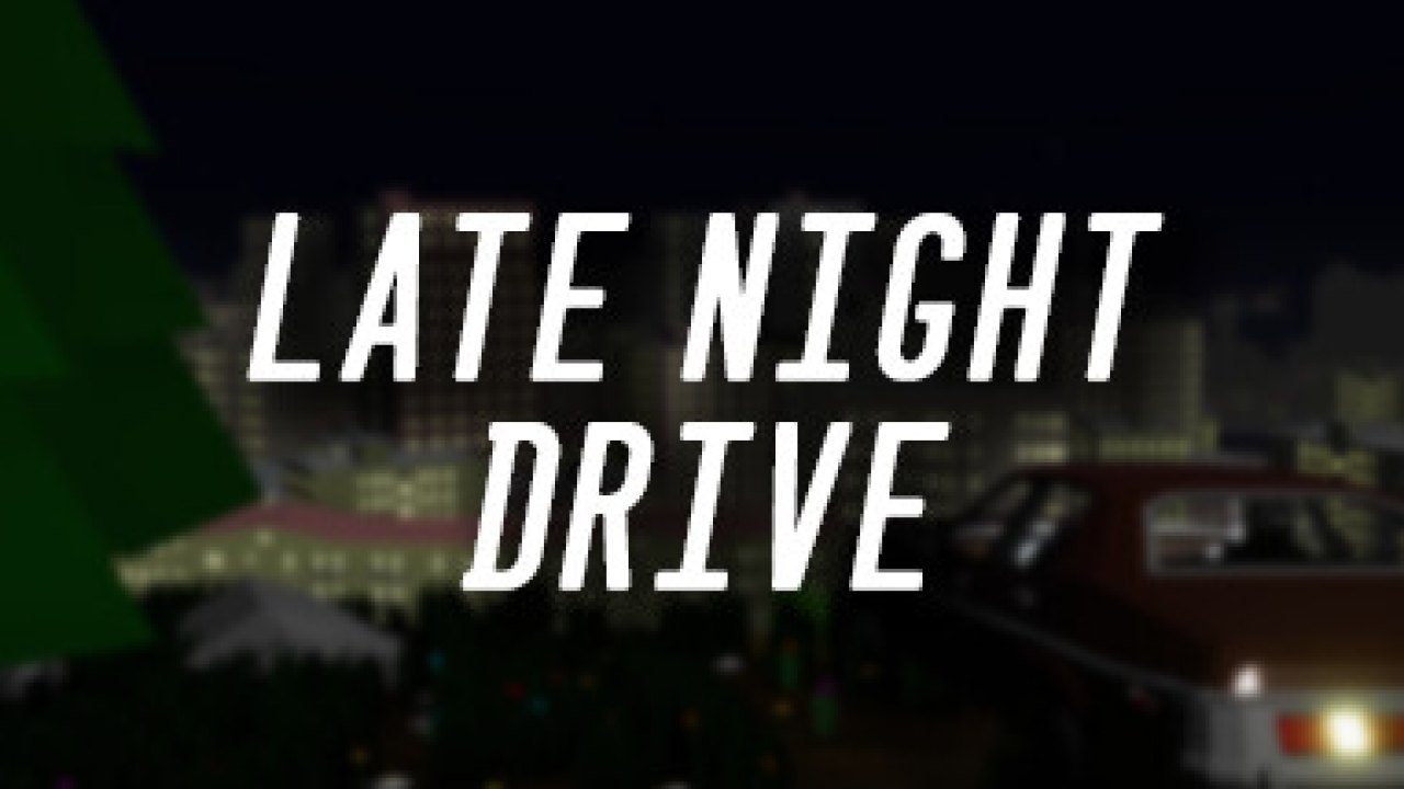 Late Night Drive Türkçe Yama kapak görseli