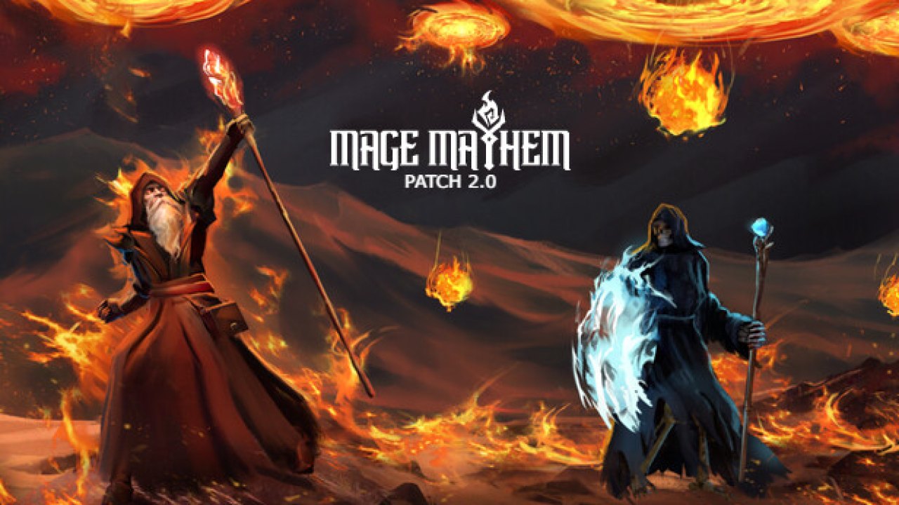 Mage Mayhem Türkçe Yama kapak görseli