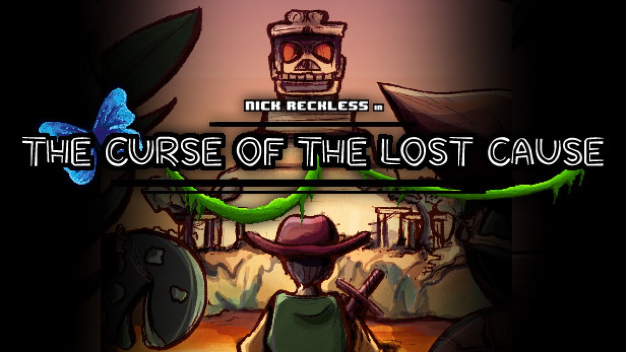 Nick Reckless in The Curse of the Lost Cause Türkçe Yama kapak görseli