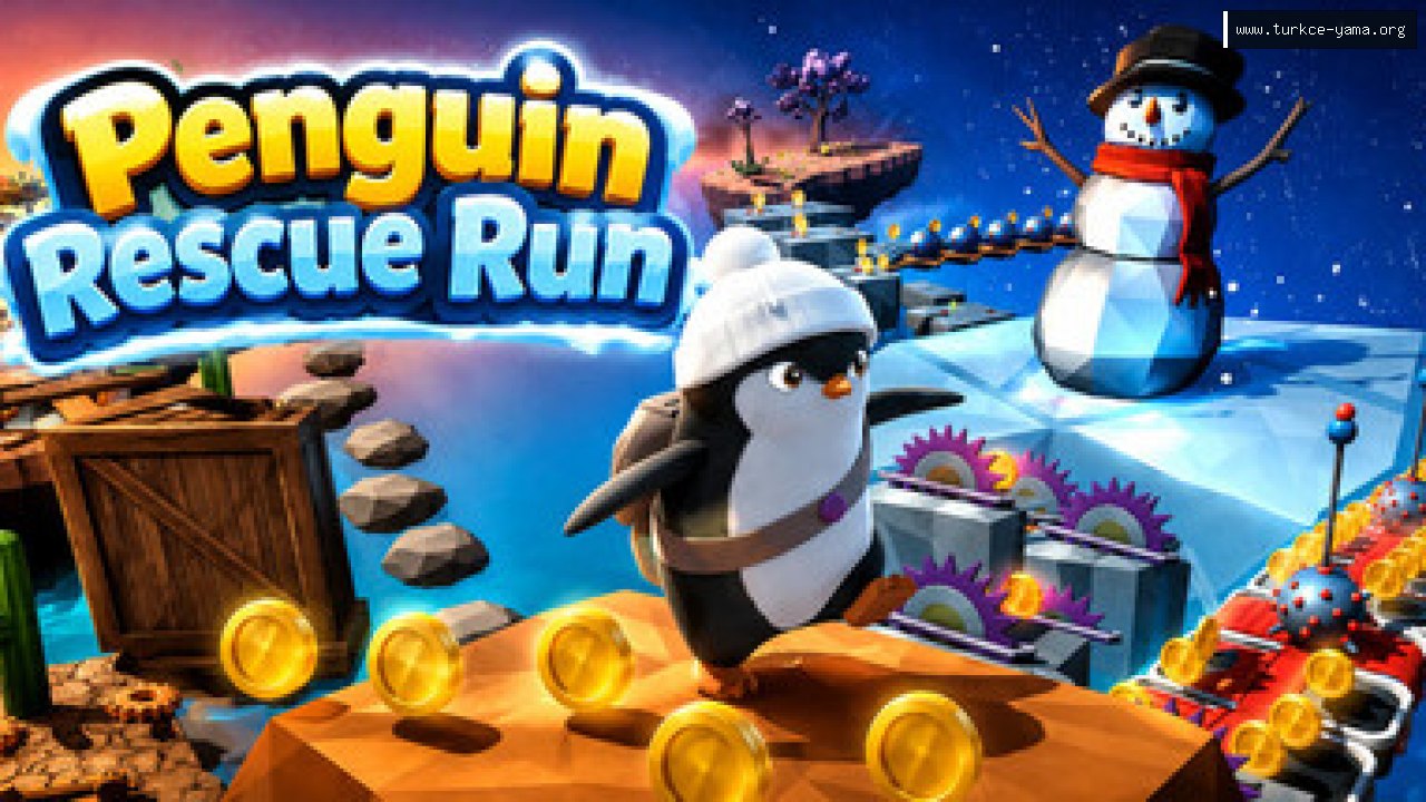 Penguin Rescue Run Türkçe Yama kapak görseli
