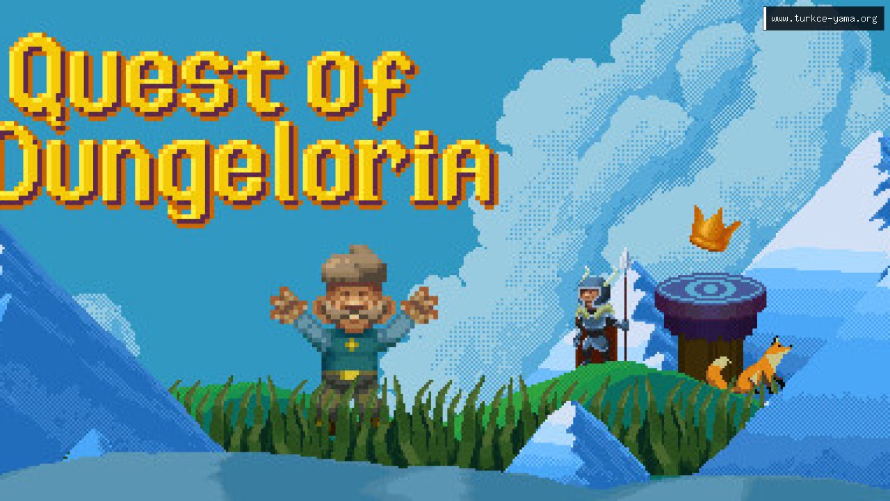 Quest of Dungeloria Türkçe Yama kapak görseli
