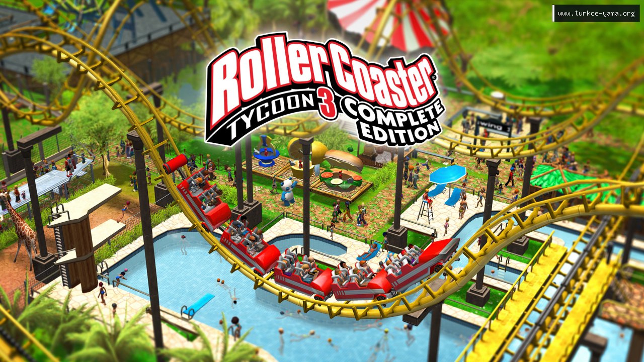 RollerCoaster Tycoon 3 Complete Edition Türkçe Yama kapak görseli