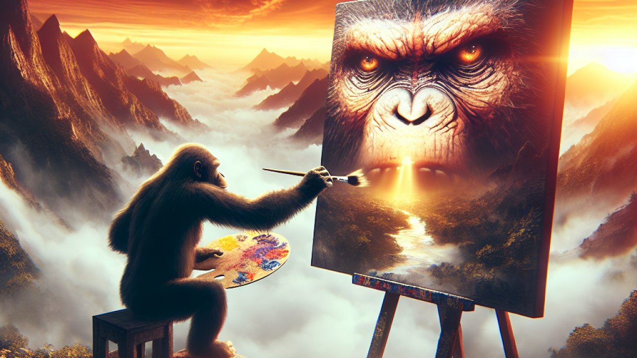 The Ape Painting Türkçe Yama kapak görseli