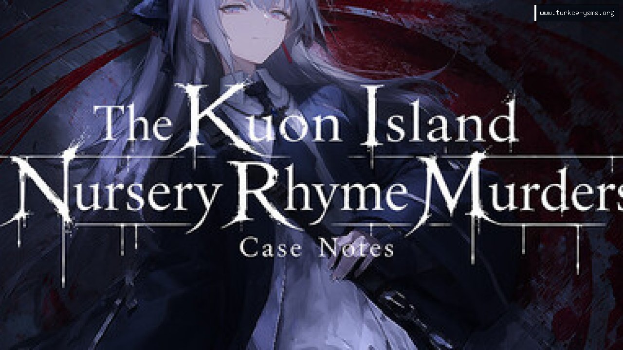 The Kuon Island Nursery Rhyme Murders: Case Notes Türkçe Yama kapak görseli