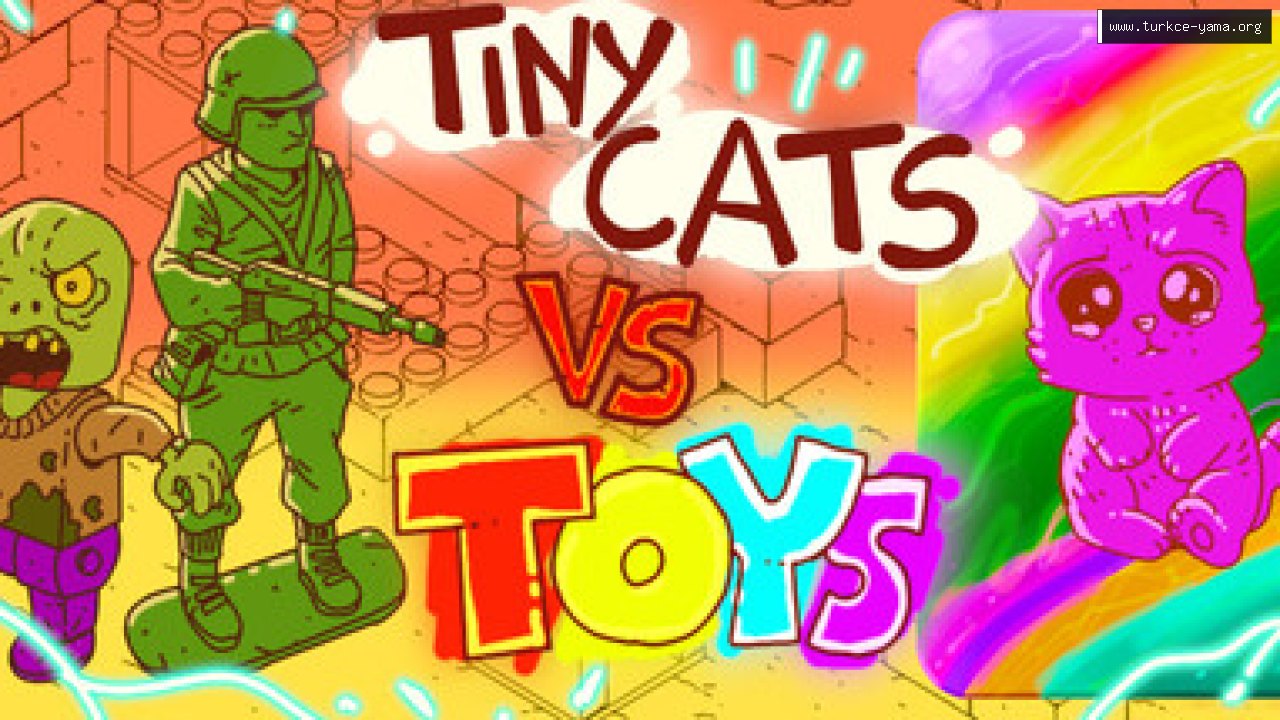 Tiny Cats vs Toys Türkçe Yama kapak görseli