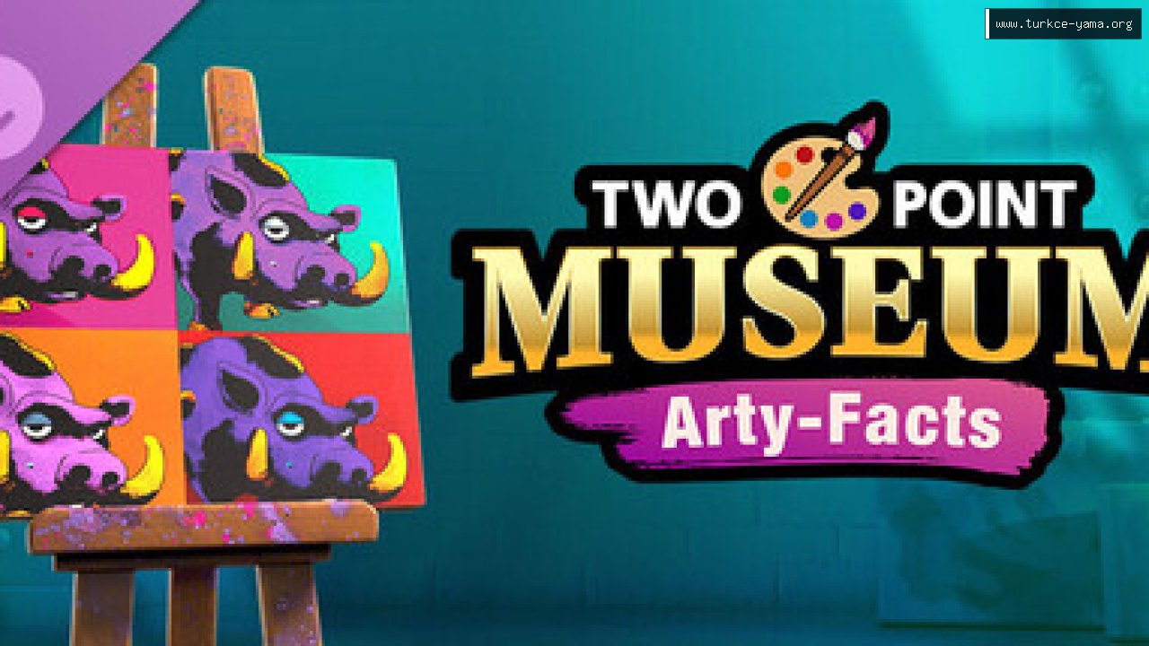 Two Point Museum: Arty-Facts Türkçe Yama kapak görseli