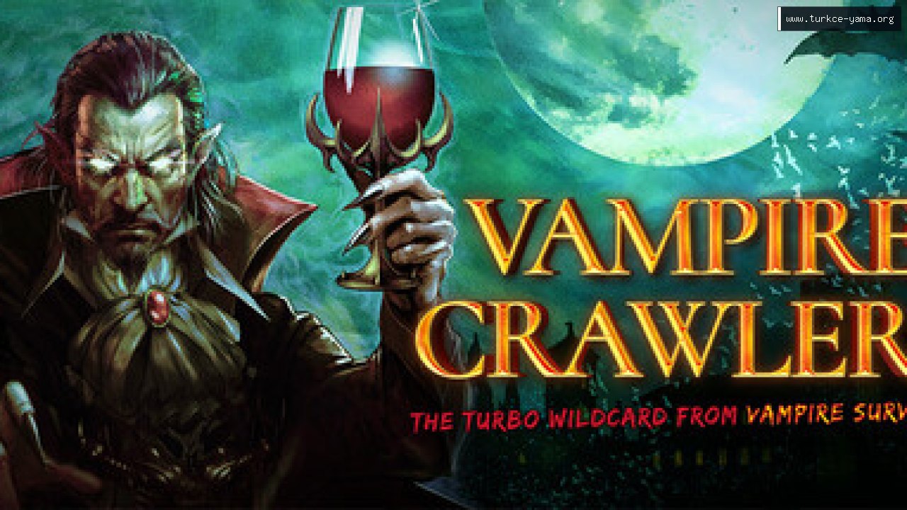 Vampire Crawlers: The Turbo Wildcard from Vampire Survivors Türkçe Yama kapak görseli