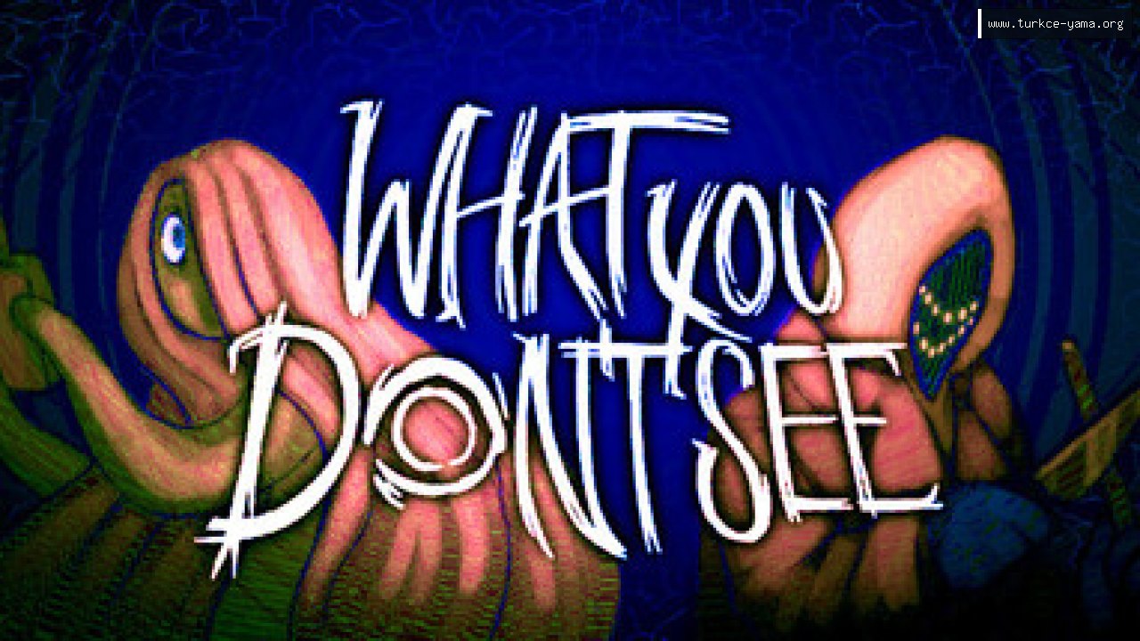 What You Don't See Türkçe Yama kapak görseli