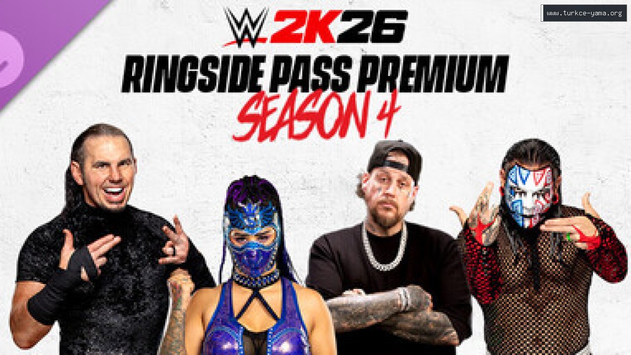 WWE 2K26 Ringside Pass Premium Season 4 Türkçe Yama kapak görseli